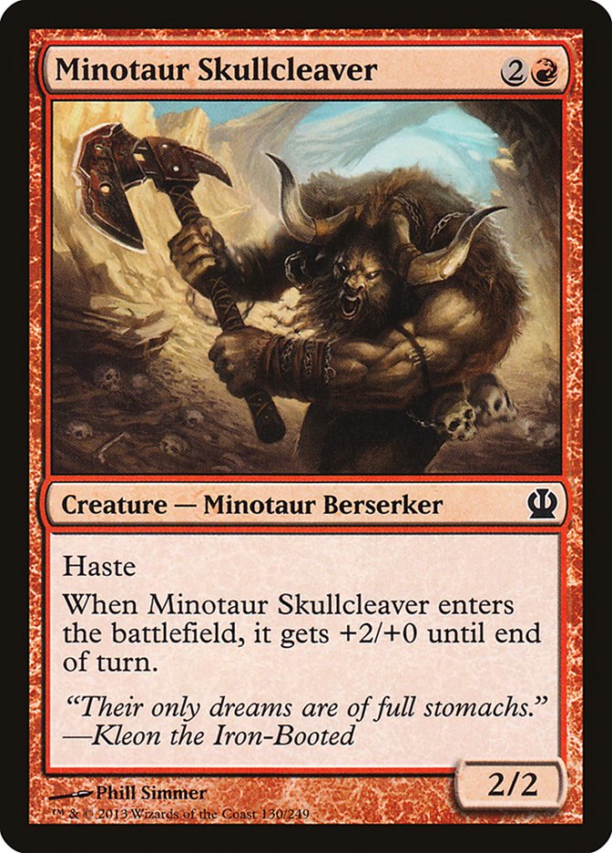 image Minotaur Skullcleaver