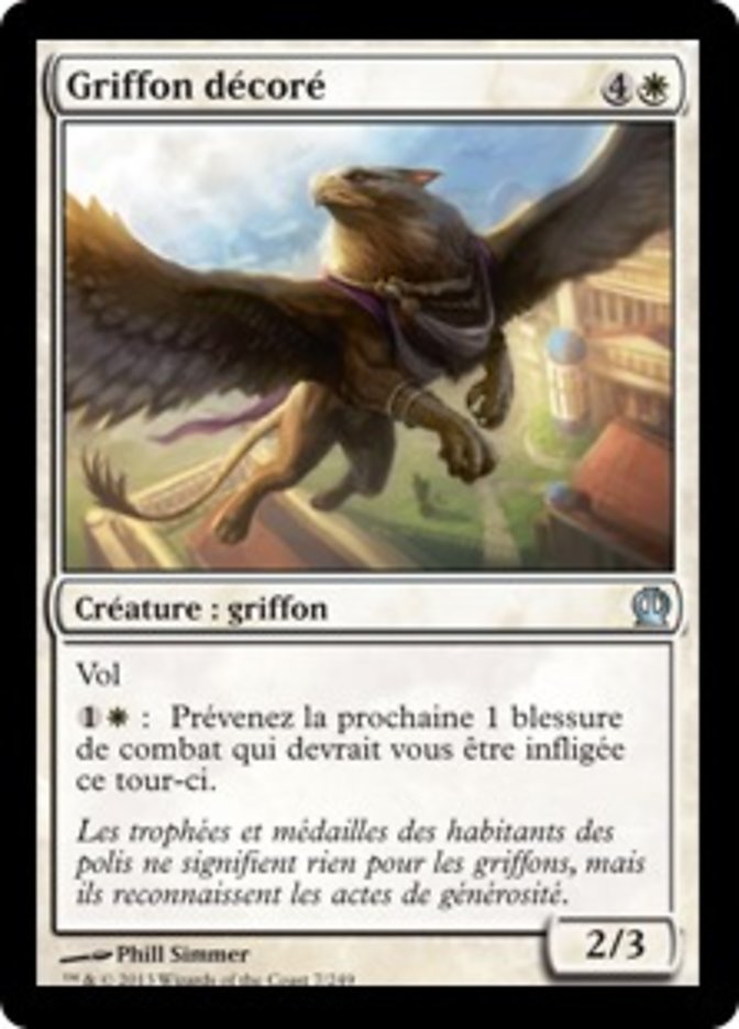 image Griffon décoré