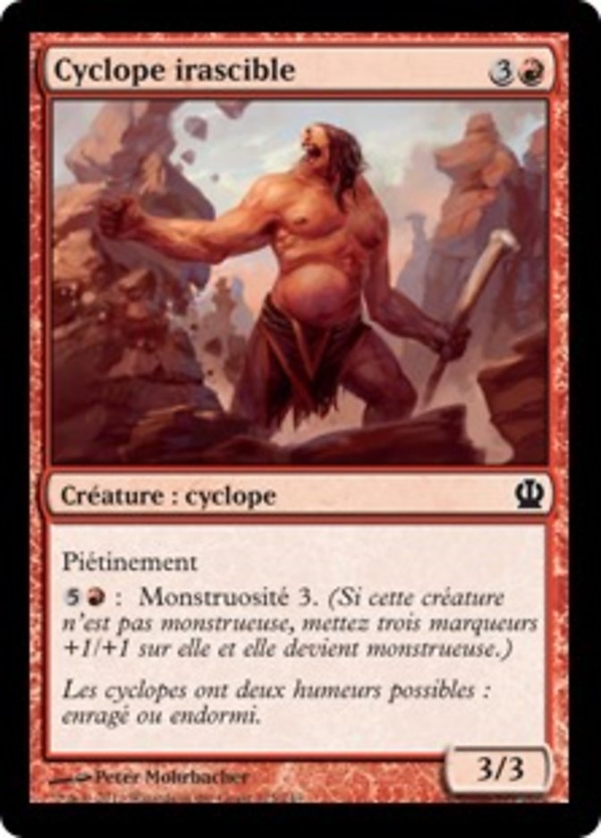 image Cyclope irascible