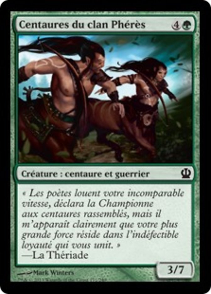 image Centaures du clan Phérès