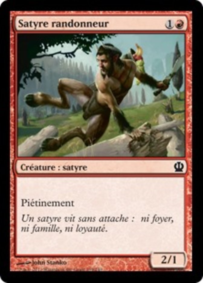 image Satyre randonneur