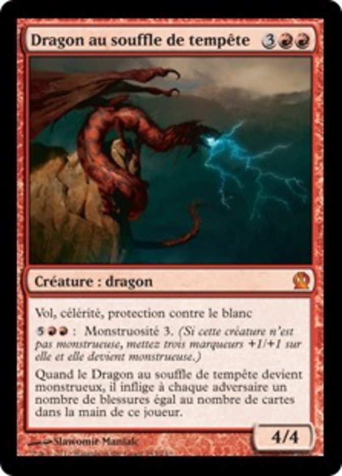 image Dragon au souffle de tempête