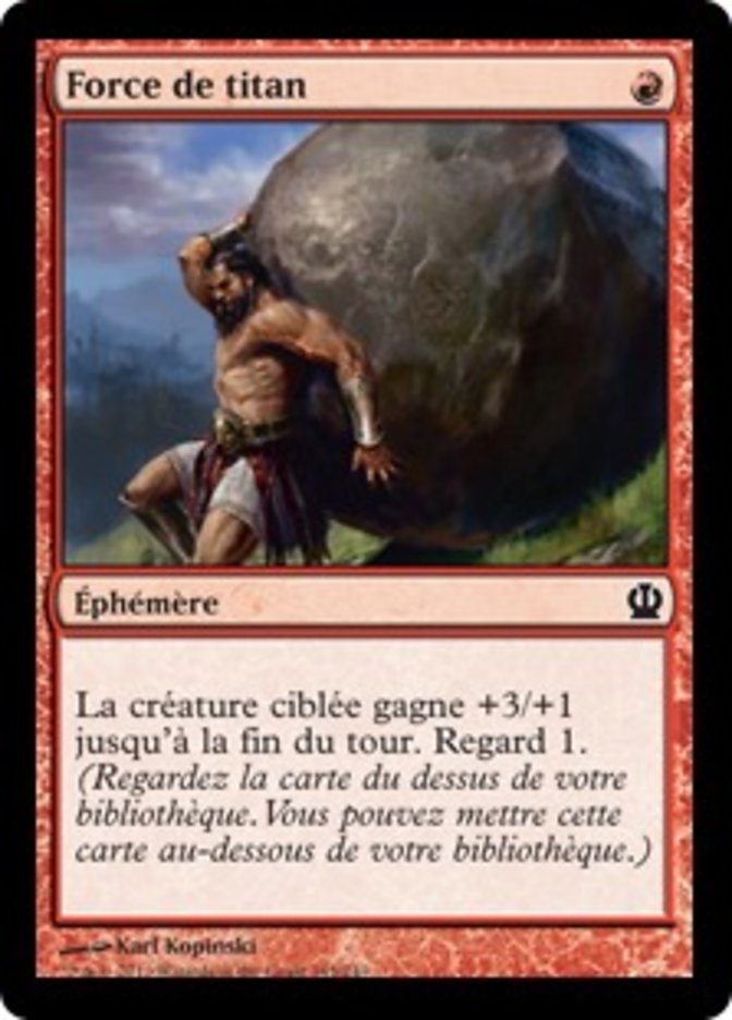 image Force de titan