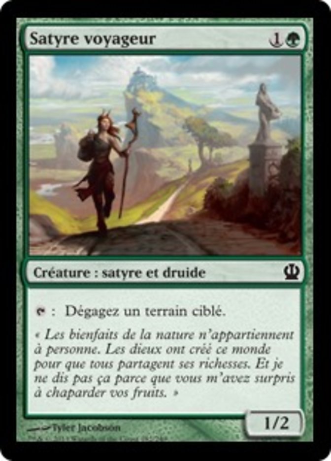 image Satyre voyageur