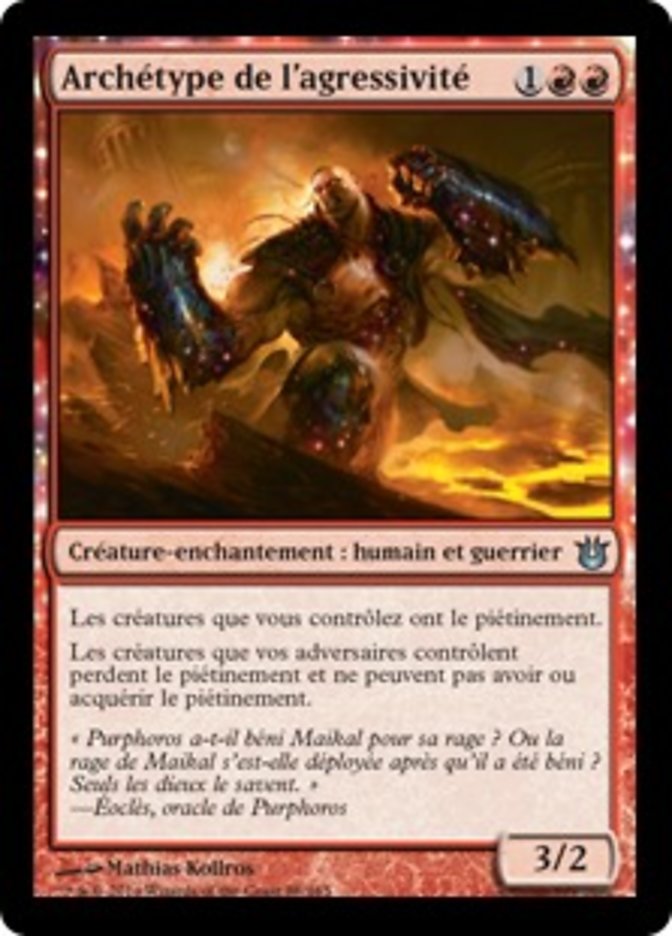 image Archétype de l'agressivité