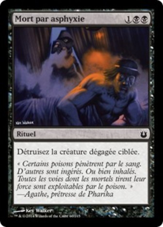 image Mort par asphyxie