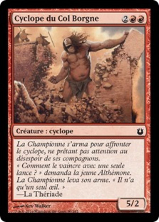 image Cyclope du Col Borgne