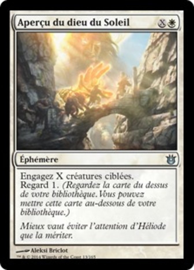 image Aperçu du dieu du Soleil