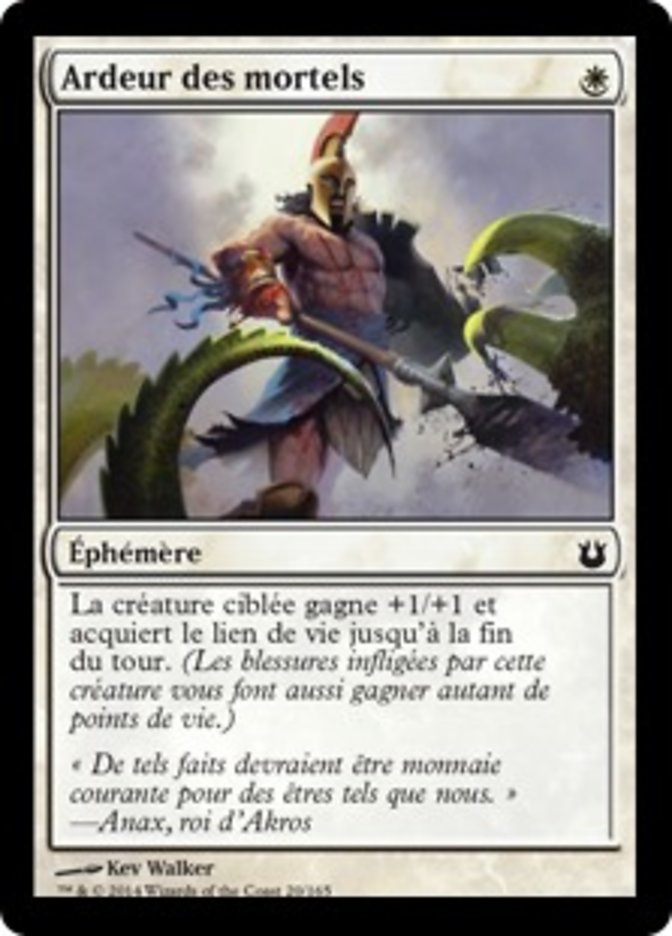 image Ardeur des mortels