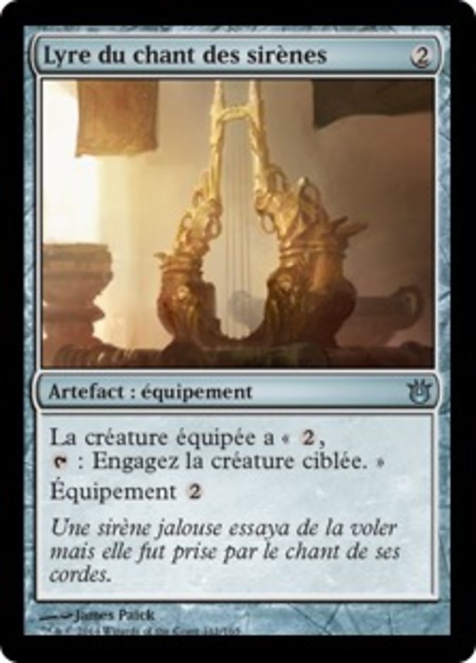 image Lyre du chant des sirènes