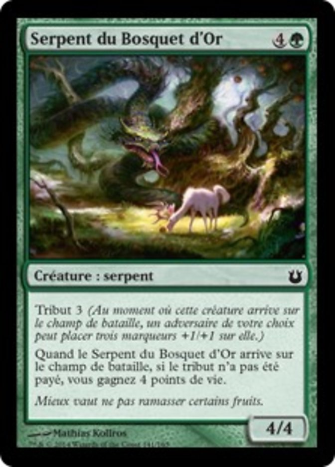 image Serpent du Bosquet d'Or