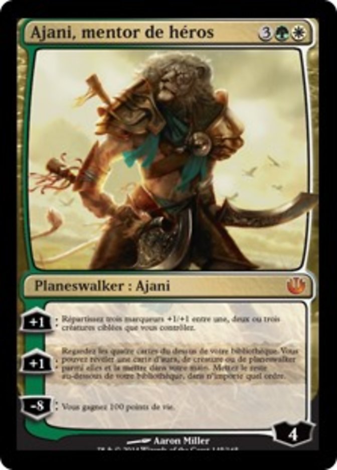 image Ajani, mentor de héros