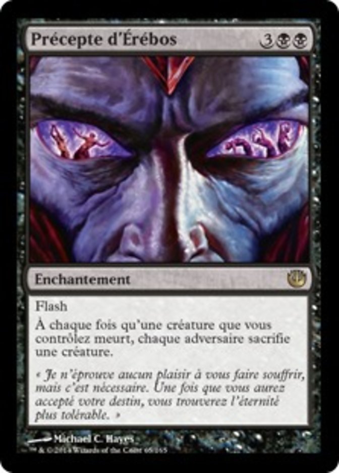 image Précepte d'Érébos