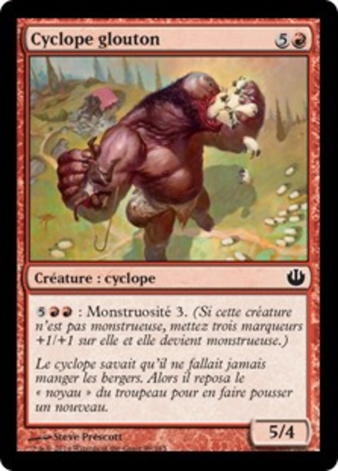 image Cyclope glouton