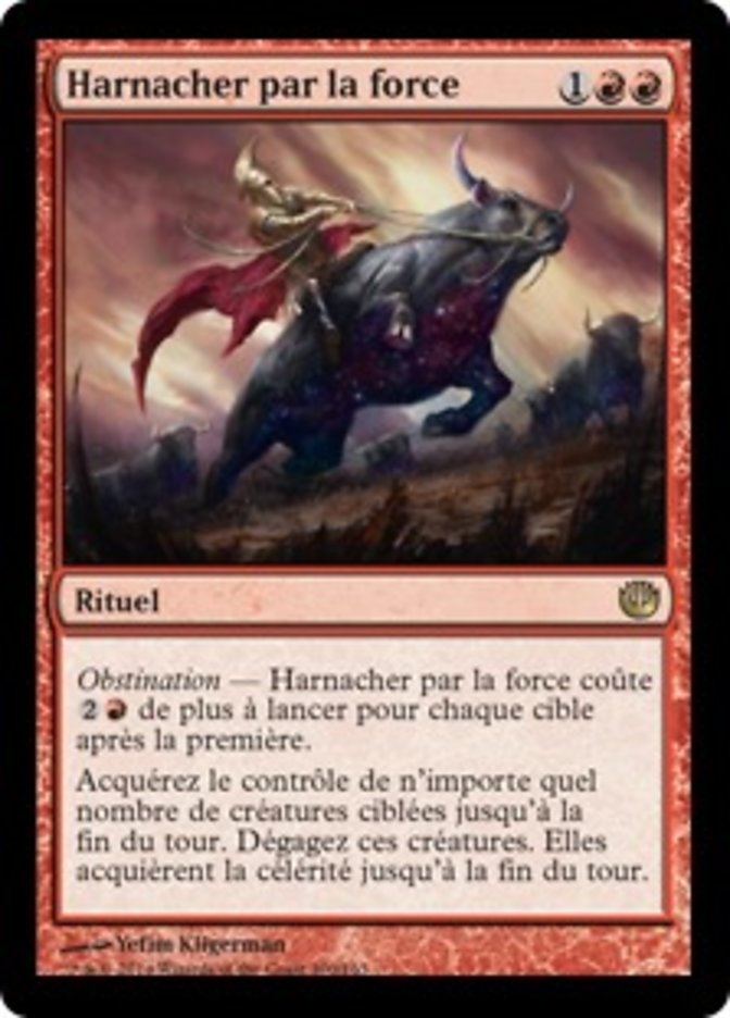 image Harnacher par la force