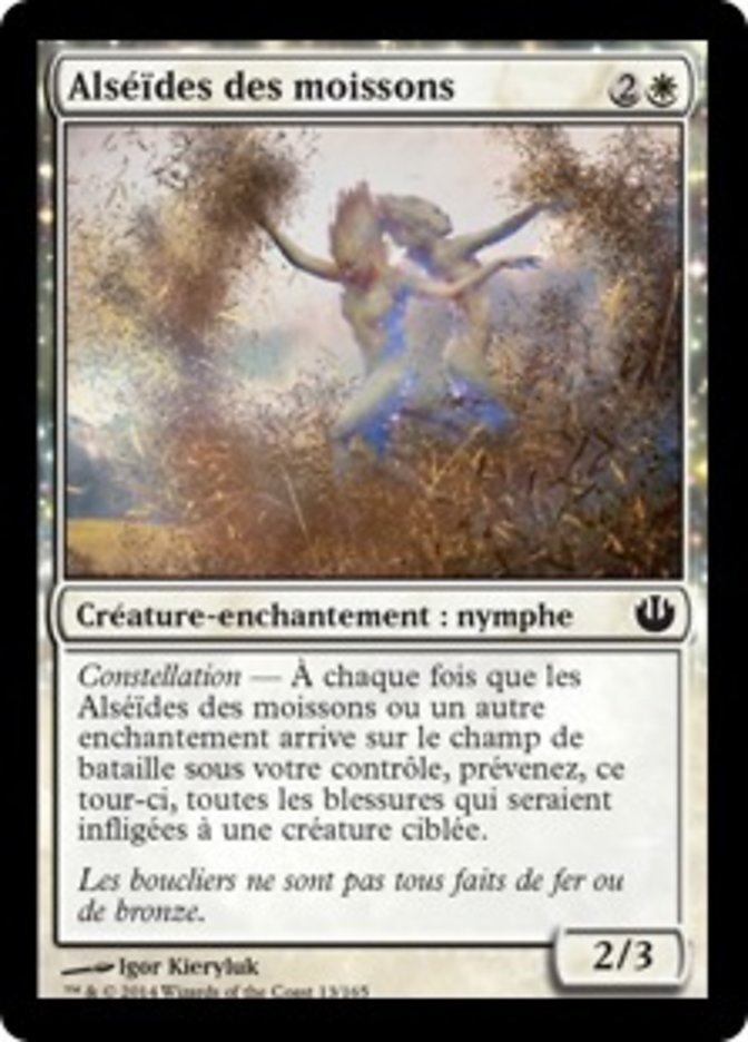 image Alséïdes des moissons