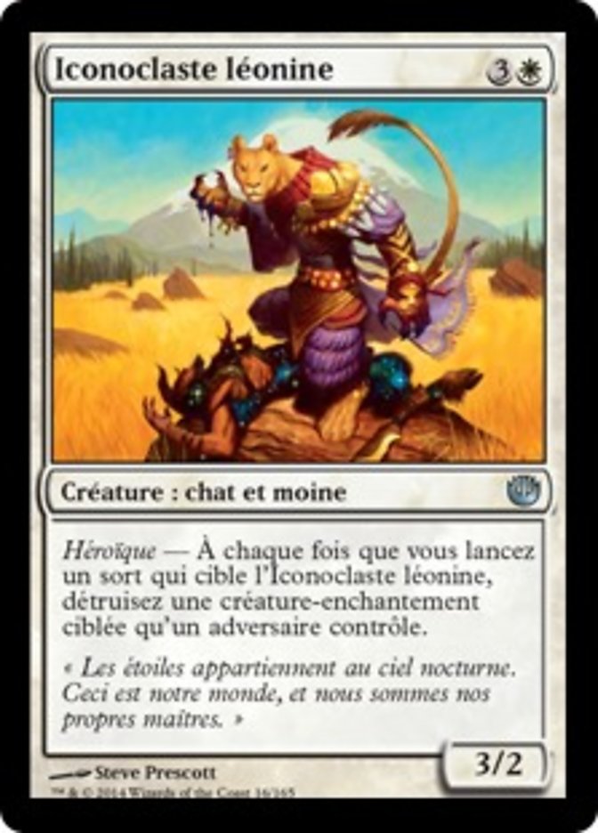 image Iconoclaste léonine