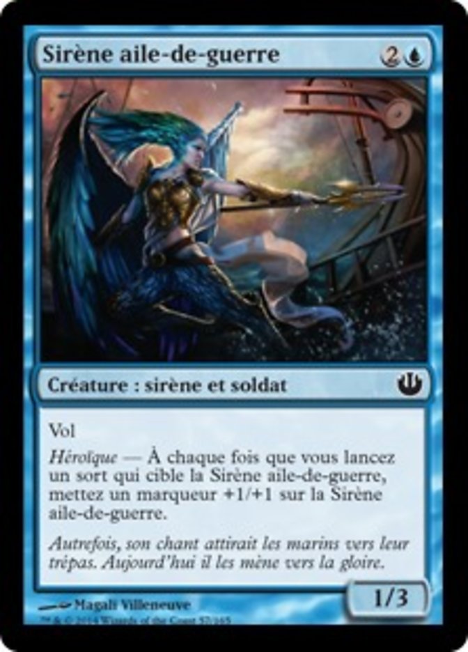 image Sirène aile-de-guerre