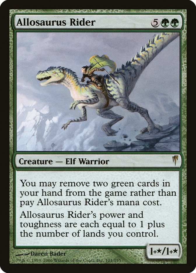 image Allosaurus Rider