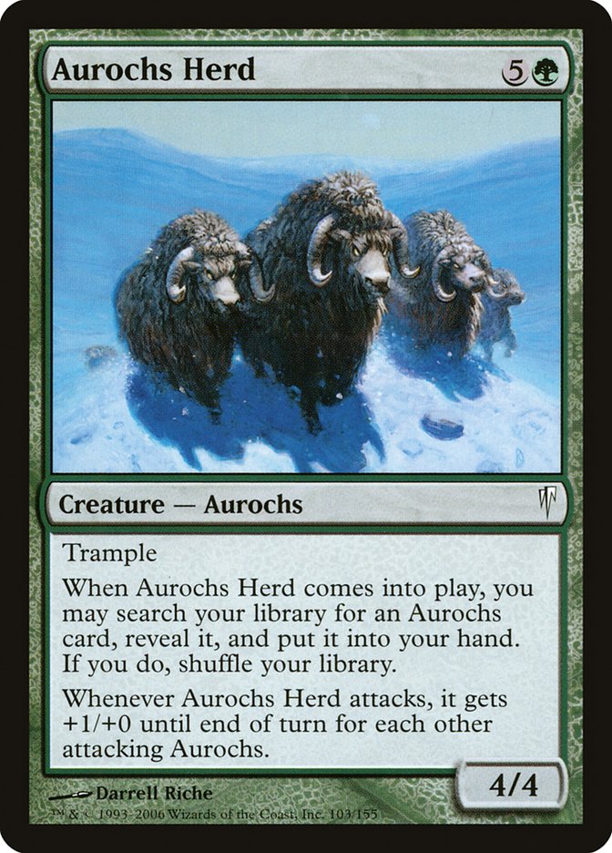 image Aurochs Herd