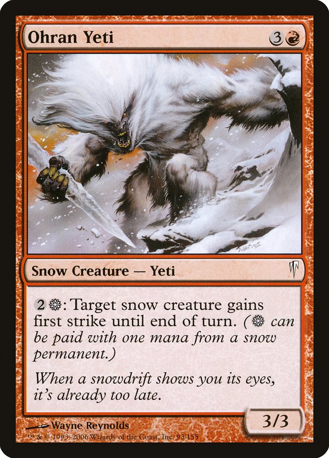 image Ohran Yeti