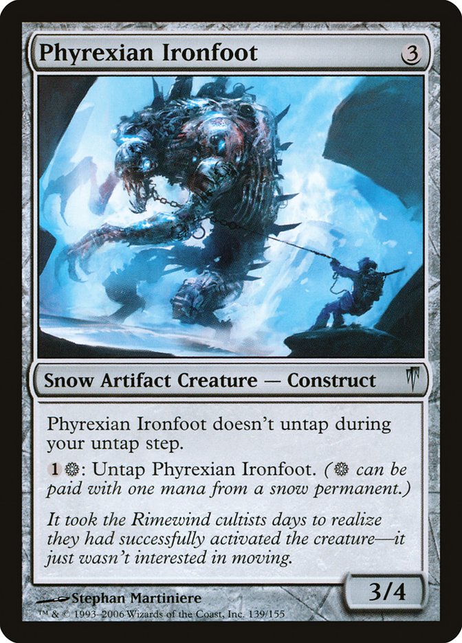 image Phyrexian Ironfoot