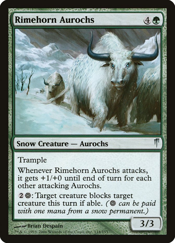 image Rimehorn Aurochs