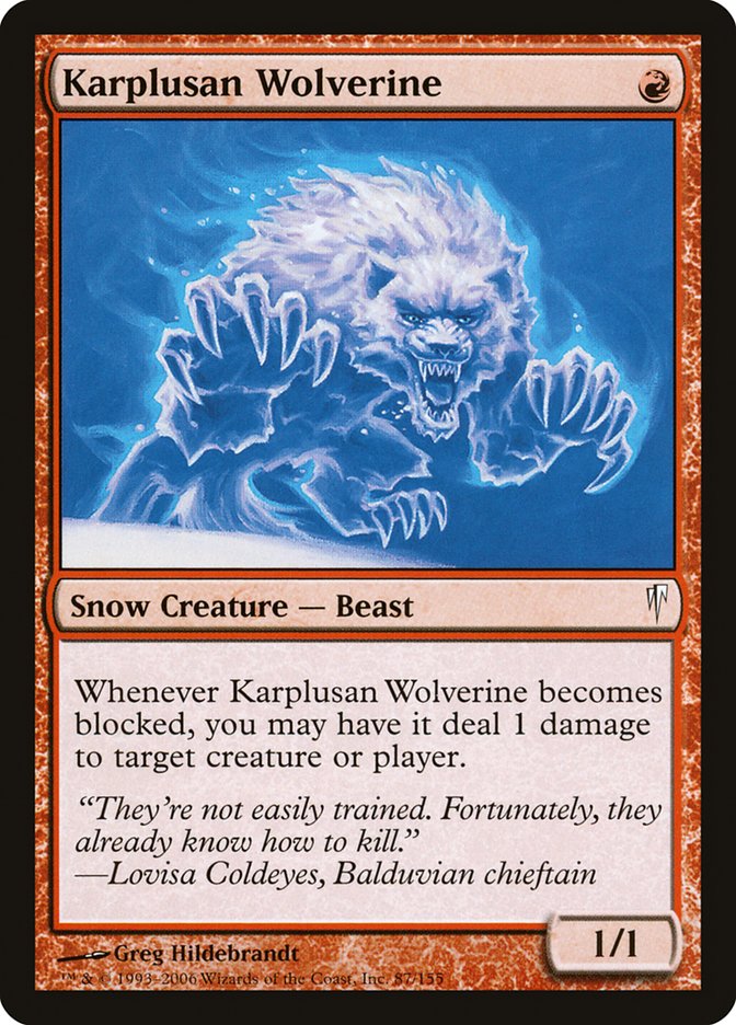 image Karplusan Wolverine