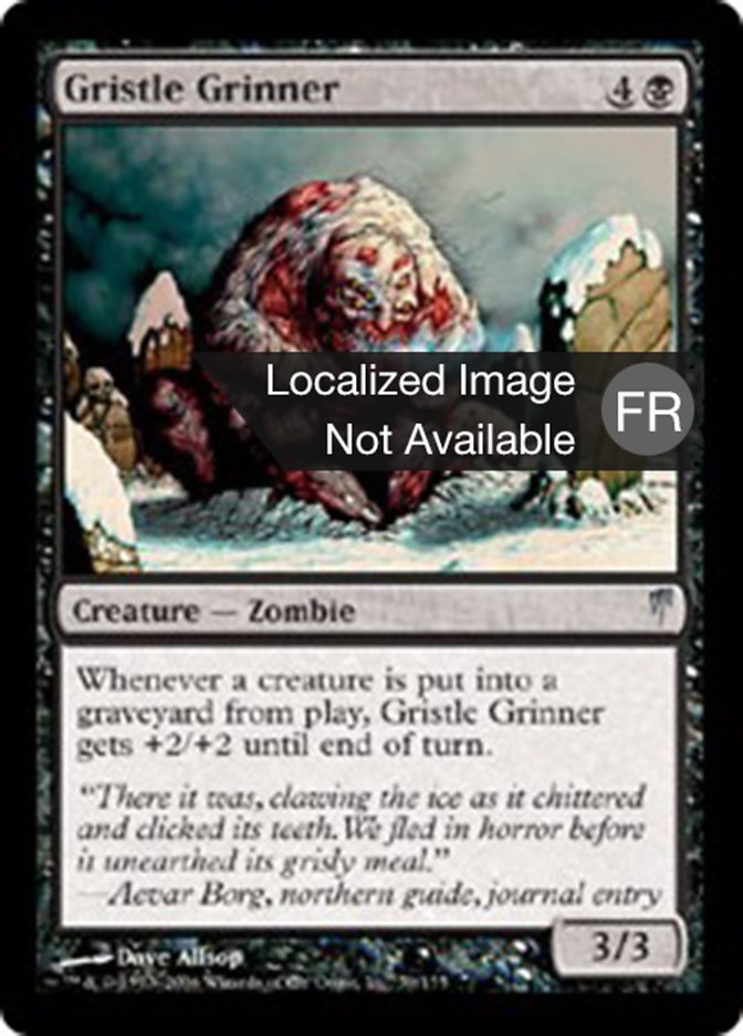 image Grimaceur aux ligaments