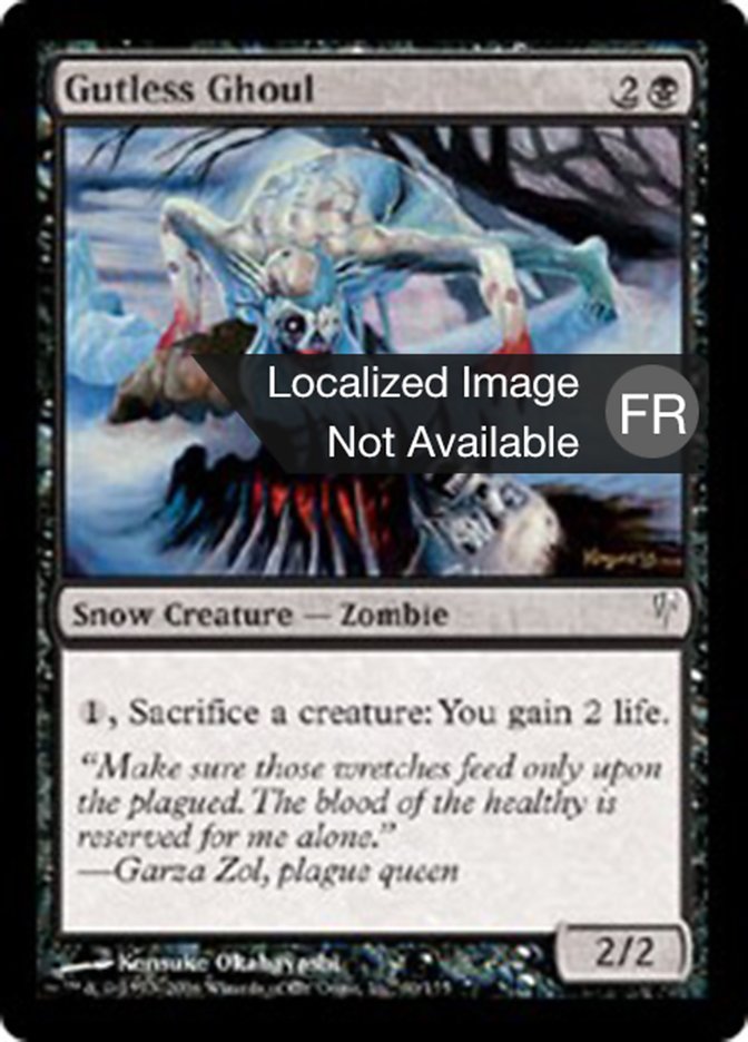 image Goule au foie blanc