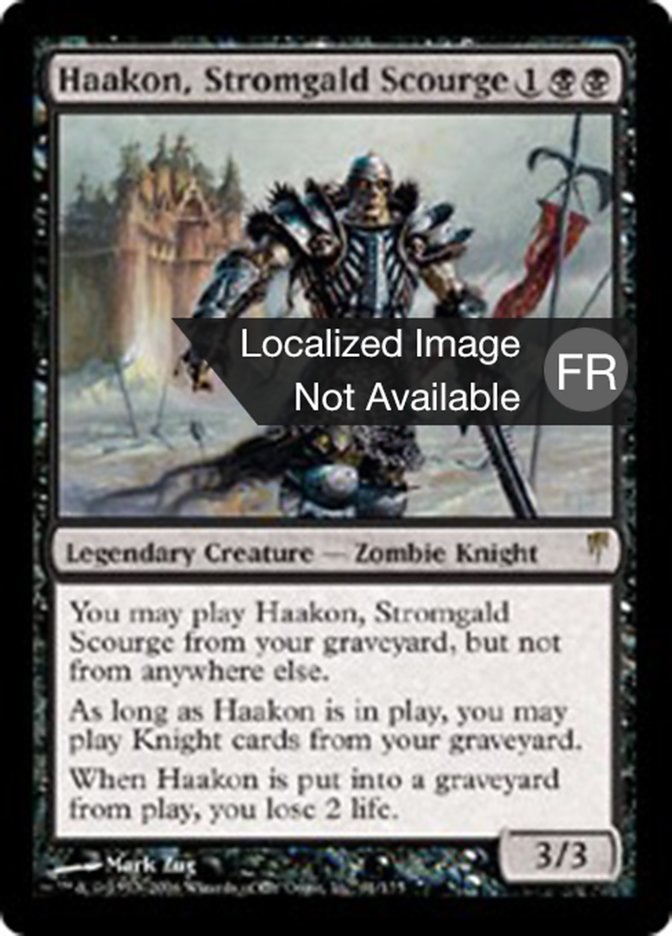 image Haakon, plaie de Stromgald