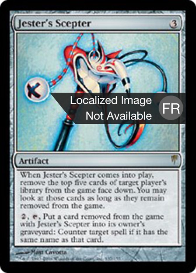 image Sceptre du bouffon