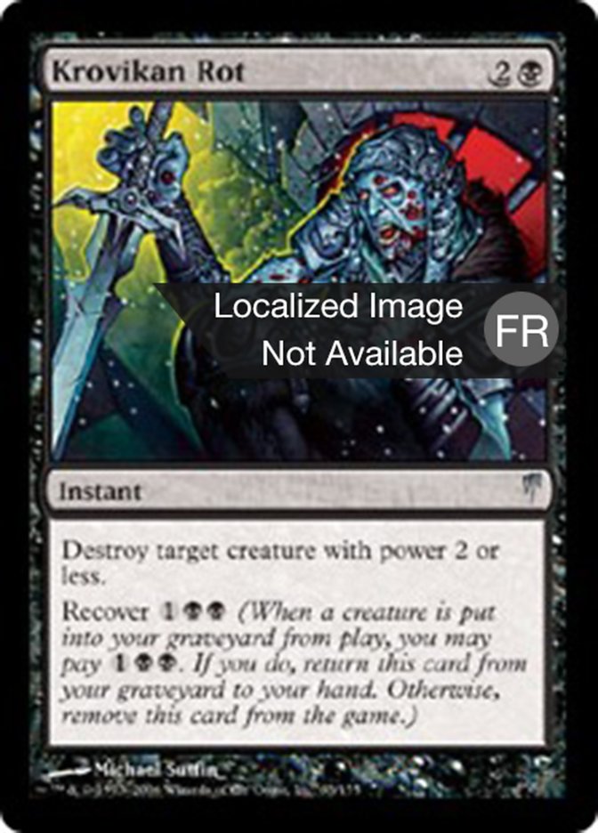 image Pourrissement krovois