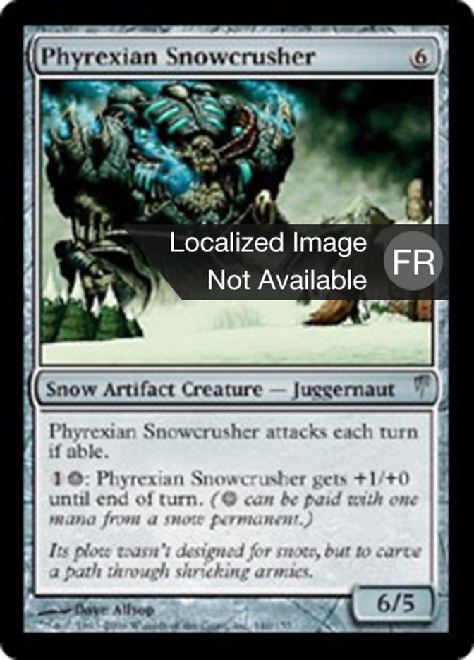image Écrabouilleur de neige phyrexian