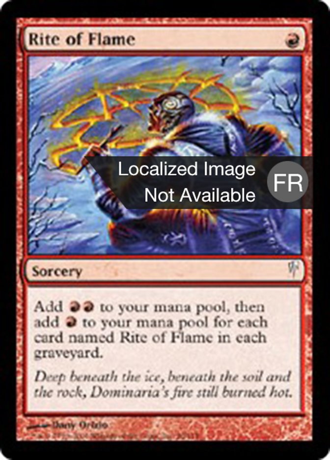 image Rite de flammes