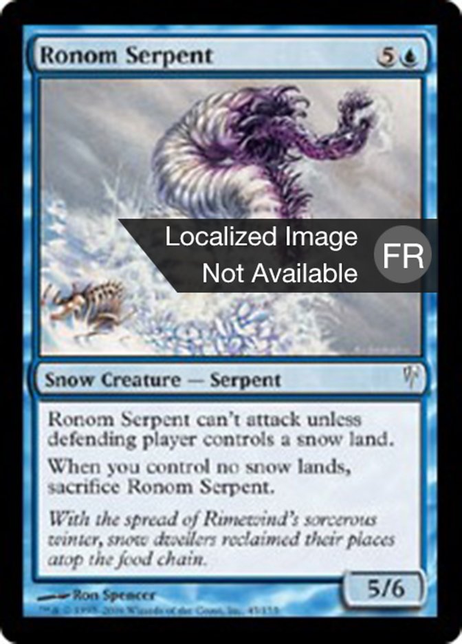 image Serpent de Ronom