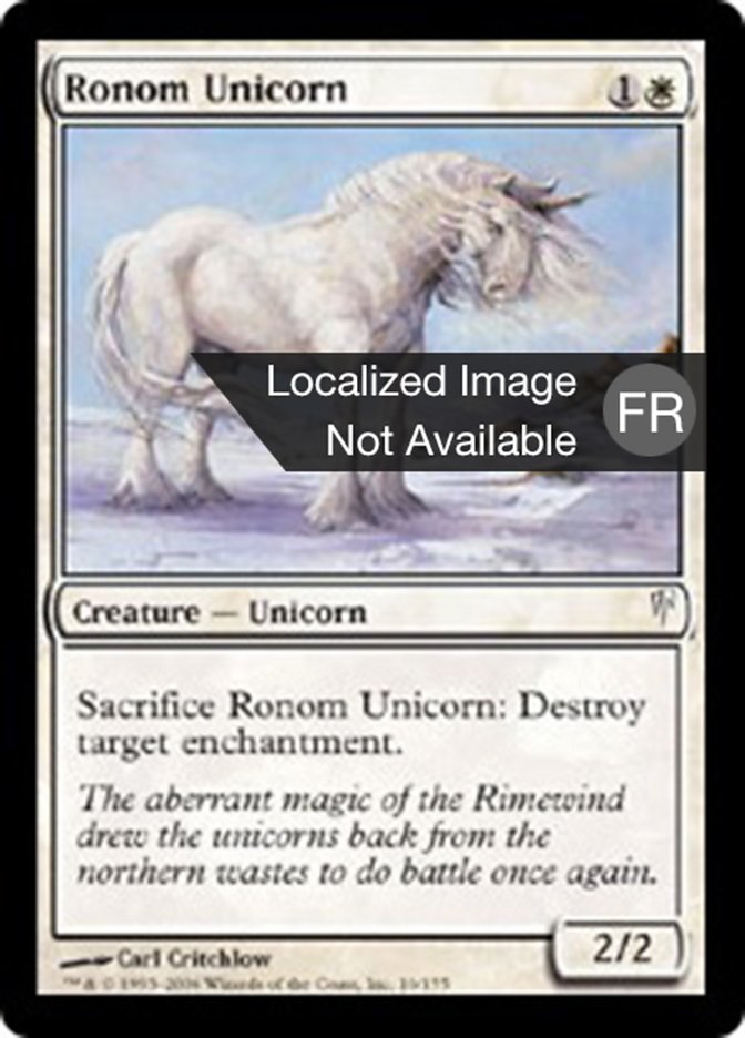 image Licorne de Ronom