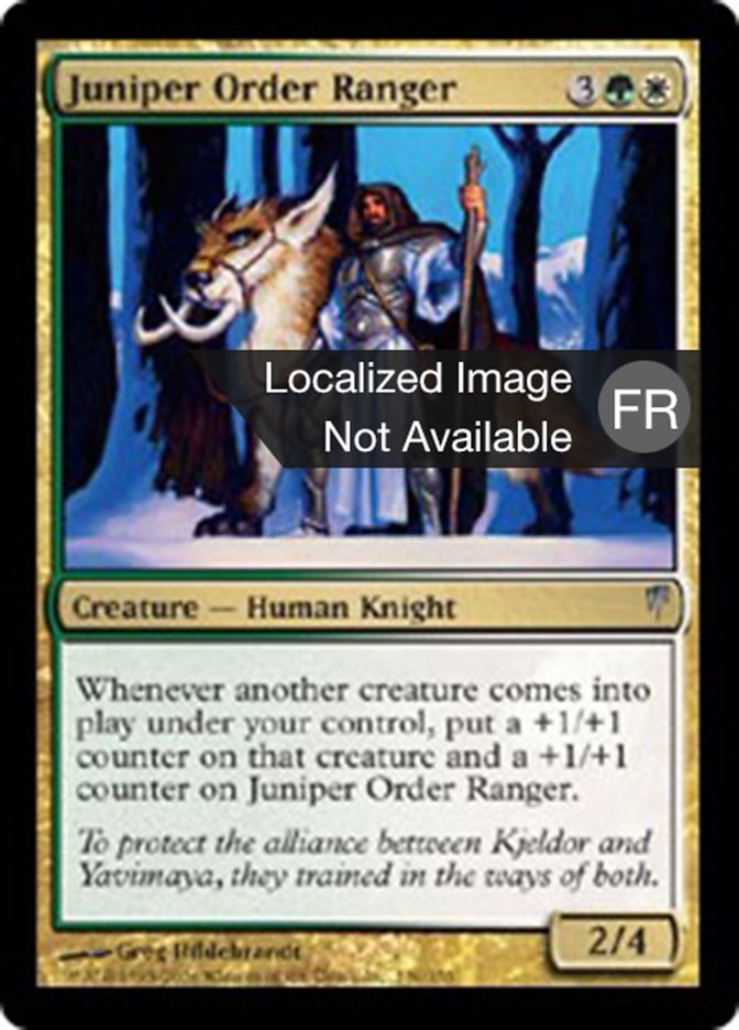 image Ranger de l'Ordre du genévrier