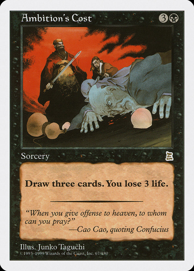 image Ambition's Cost