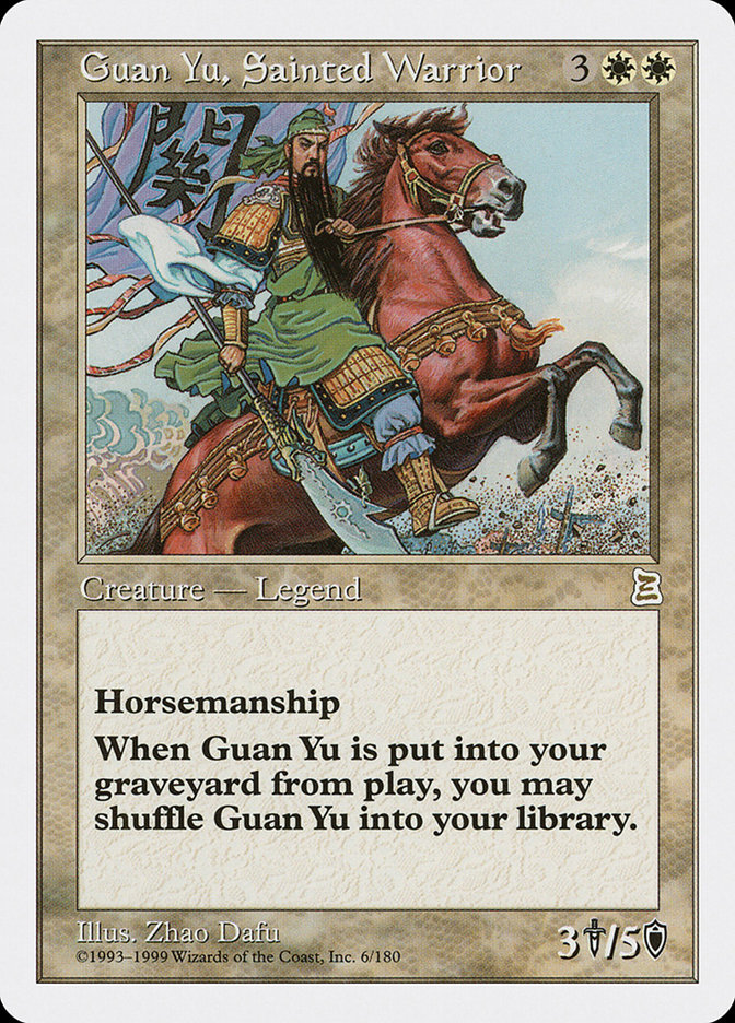 image Guan Yu, Sainted Warrior