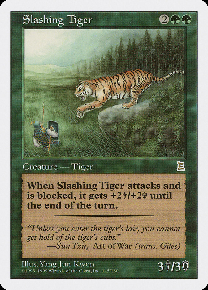 image Slashing Tiger