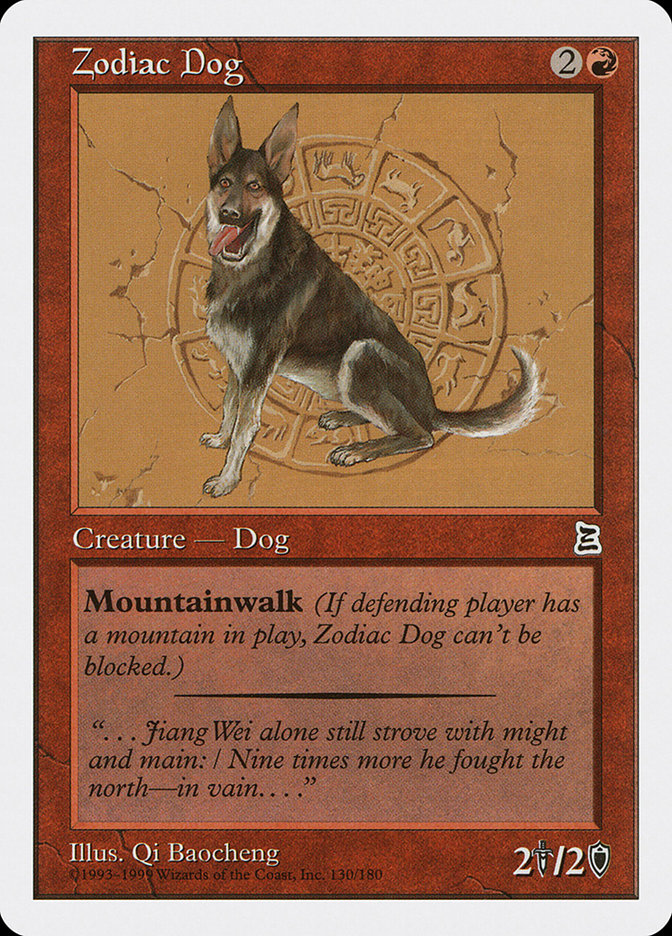 image Zodiac Dog