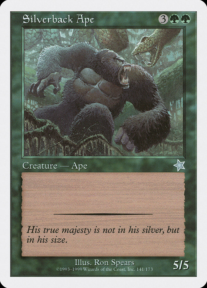 image Silverback Ape