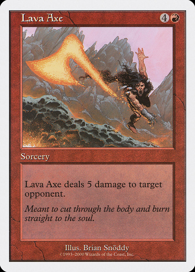 image Lava Axe