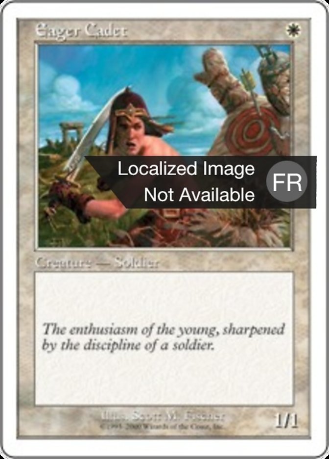 image Cadet impatient