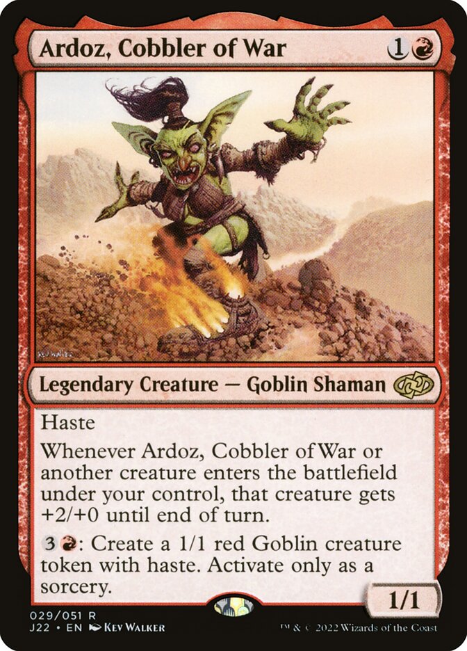 image Ardoz, Cobbler of War