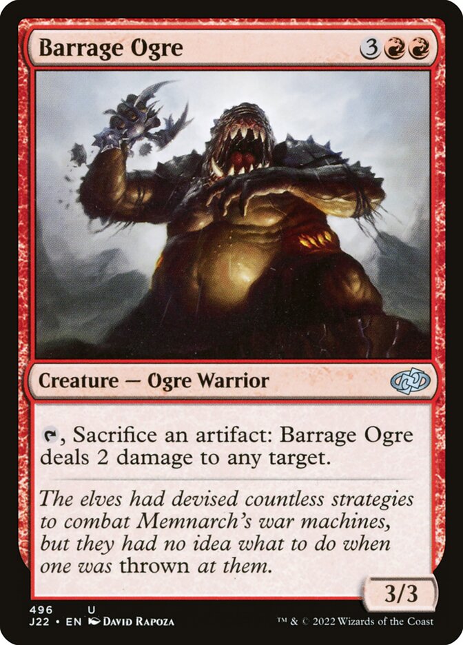 image Barrage Ogre