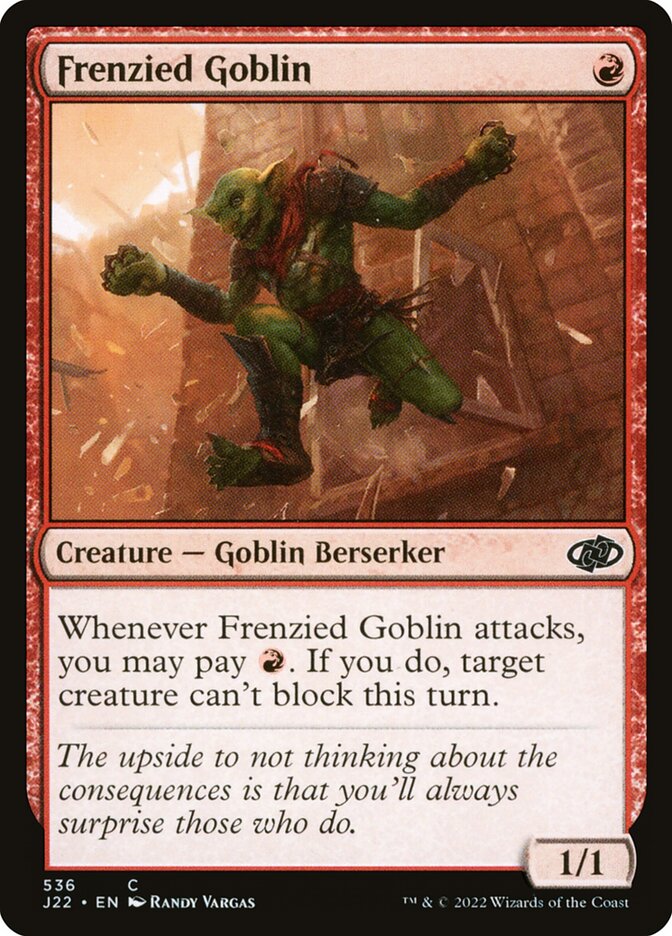 image Frenzied Goblin