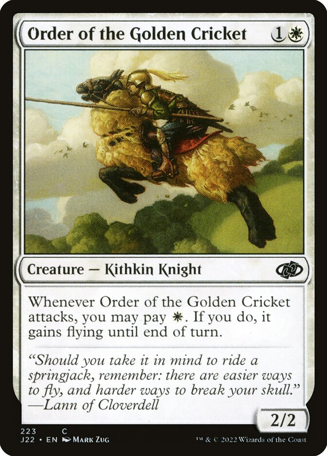 image Order of the Golden Cricket