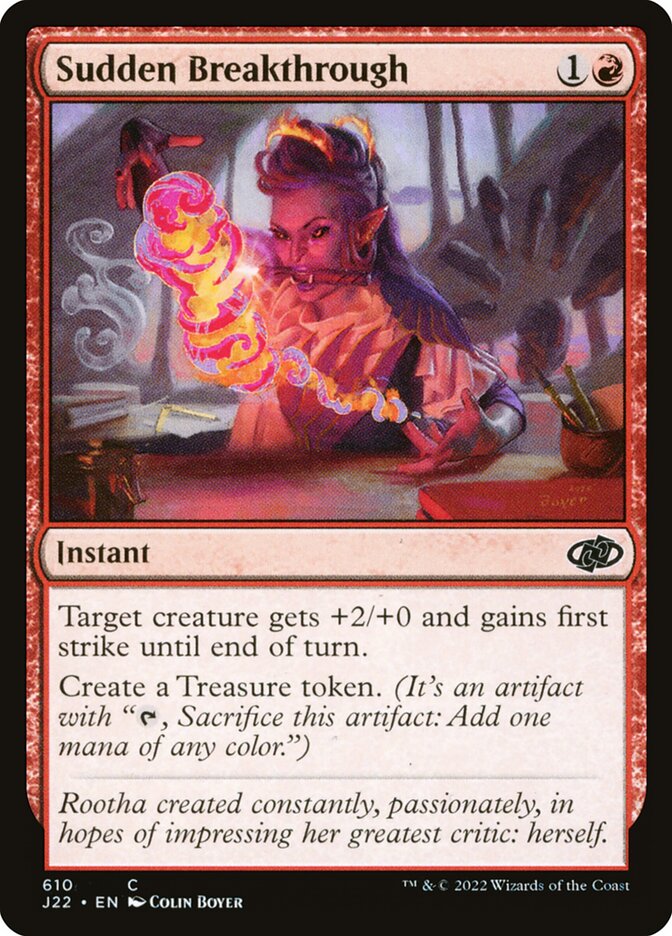 image Sudden Breakthrough